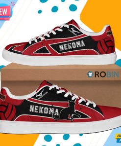 Nekoma High Skate Shoes Haikyuu Anime Custom Sneaker