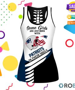 New England Patriots In Souls Some Girls Hollow Tanktop & Legging Set