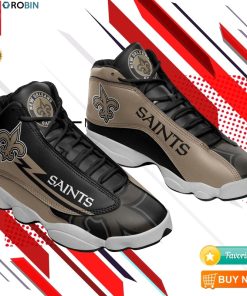 New Orleans Saints Football Team Sneakers Jordan 13 Shoes