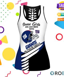 New York Giants In Souls Some Girls Hollow Tanktop & Legging Set New York Giants In Souls Some Girls Hollow Tanktop & Legging Set