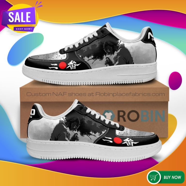 Ninja Ninja Air Force Sneakers Afro Samurai Anime NAF Shoes