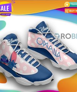 Ohana Lilo & Stitch Air Jordan 13 Sneaker Disney Sneakers