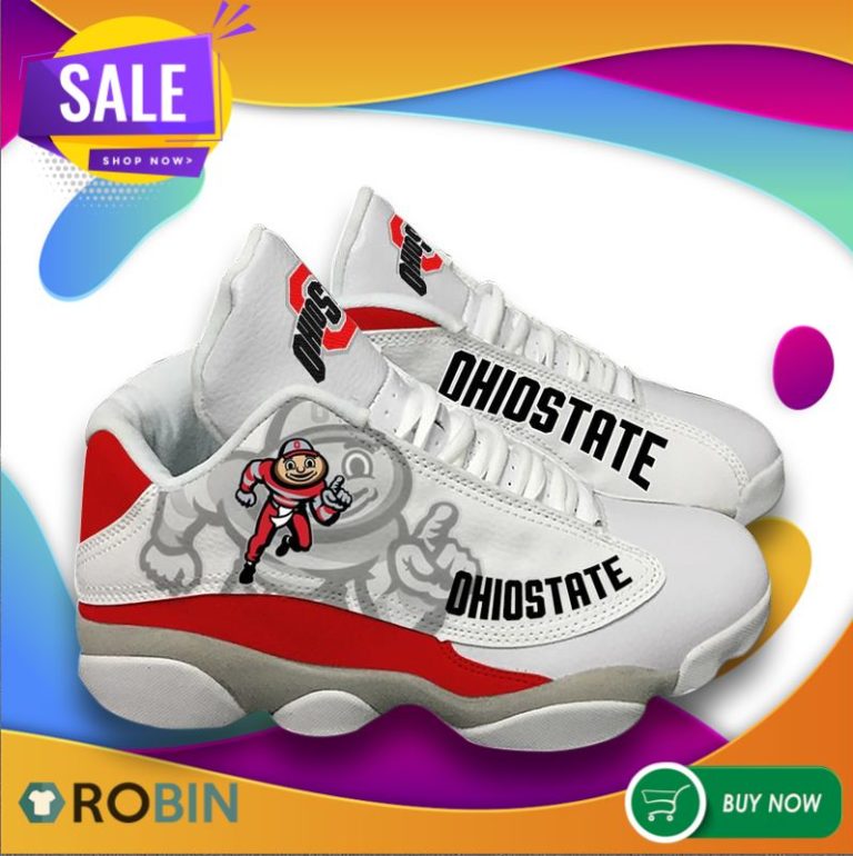 Ohio State Buckeyes Air Jordan 13 Sneakers