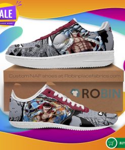One Piece Whitebeard Air Force Sneakers One Piece Anime NAF Shoes