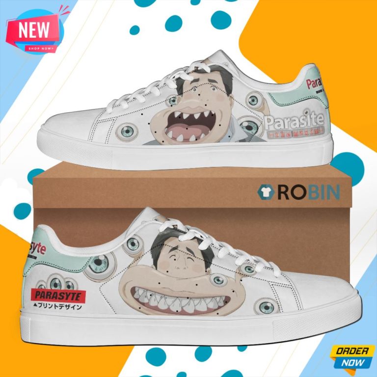 Parasyte Mamoru Uda Skate Shoes Horror Anime Sneaker