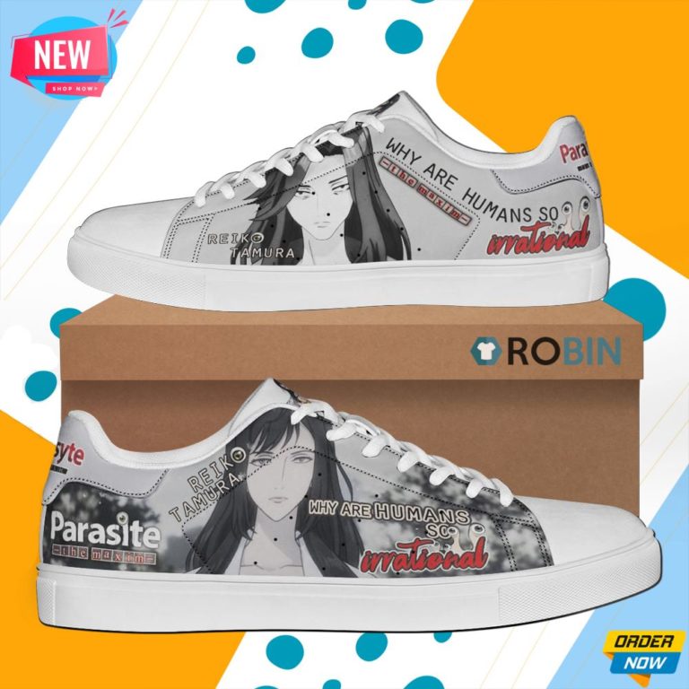 Parasyte Reiko Tamura Skate Shoes Horror Anime Sneaker