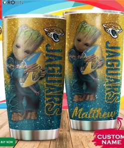 Personalized Baby Groot Hug Jacksonville Jaguars 20oz Tumbler Personalized Baby Groot Hug Jacksonville Jaguars 20oz Tumbler