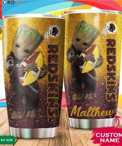 Personalized Baby Groot Hug Washington Redskins 20oz Tumbler Personalized Baby Groot Hug Washington Redskins 20oz Tumbler