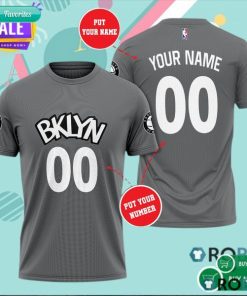 Personalized Brooklyn Nets Basketball 3D All Over Print T Shirt Personalized Brooklyn Nets Basketball 3D All Over Print T Shirt