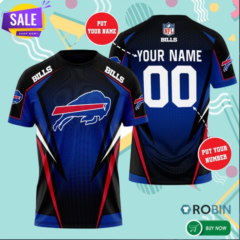Personalized Buffalo Bills 3D All Over Print T Shirt