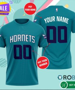 Personalized Charlotte Hornets Basketball Team 3D All Over Print T Shirt Personalized Charlotte Hornets Basketball Team 3D All Over Print T Shirt