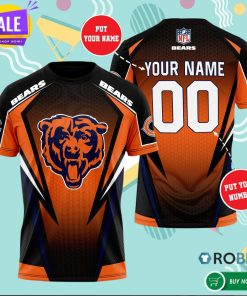 Personalized Chicago Bears 3D All Over Print T Shirt