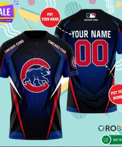 Personalized Chicago Cubs 3D All Over Print T Shirt