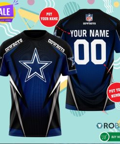 Personalized Dallas Cowboys 3D All Over Print T Shirt