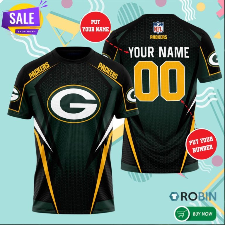 Personalized Green Bay Packers 3D All Over Print T Shirt