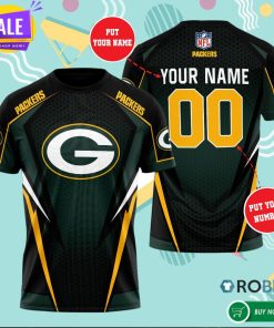 Personalized Green Bay Packers Football 3D All Over Print T Shirt
