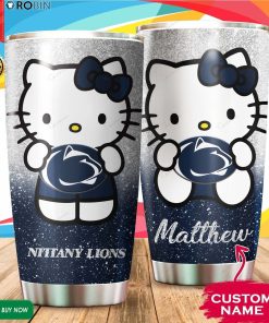Personalized Hello Kitty Hug Penn State Nittany Lions 20oz Tumbler Personalized Hello Kitty Hug Penn State Nittany Lions 20oz Tumbler