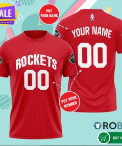 Personalized Houston Rockets 3D All Over Print T Shirt Personalized Houston Rockets 3D All Over Print T Shirt