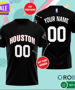 Personalized Houston Rockets Basketball 3D All Over Print T Shirt