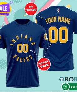 Personalized Indiana Pacers Basketball 3D All Over Print T Shirt
