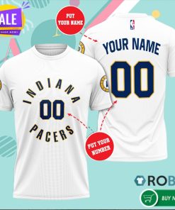 Personalized Indiana Pacers Basketball Team 3D All Over Print T Shirt