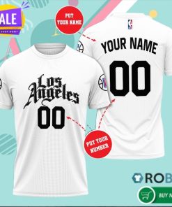 Personalized Los Angeles Clippers NBA Team 3D All Over Print T Shirt Personalized Los Angeles Clippers NBA Team 3D All Over Print T Shirt