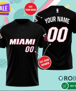 Personalized Miami Heat Basketball Team 3D All Over Print T Shirt