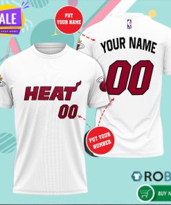 Personalized Miami Heat NBA Team 3D All Over Print T Shirt