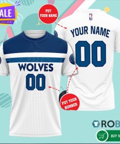 Personalized Minnesota Timberwolves Basketball Team 3D All Over Print T Shirt