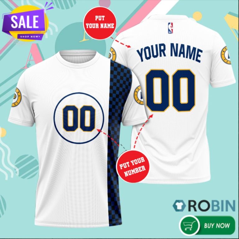 Personalized NBA Indiana Pacers Team 3D All Over Print T Shirt