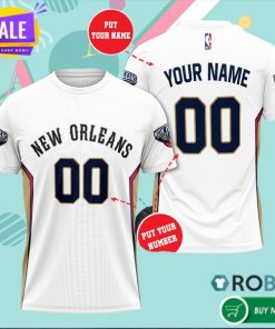 Personalized NBA New Orleans Pelicans 3D All Over Print T Shirt Personalized NBA New Orleans Pelicans 3D All Over Print T Shirt
