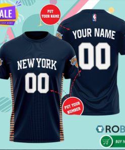 Personalized NBA New York Knicks 3D All Over Print T Shirt