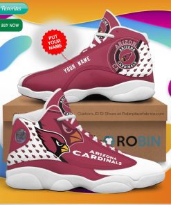 Personalized Name Arizona Cardinals Jordan 13 Sneakers – Custom JD13 Shoes Personalized Name Arizona Cardinals Jordan 13 Sneakers – Custom JD13 Shoes