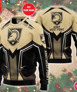 Personalized Name Army Black Knights 3D Print Wool Sweater Personalized Name Army Black Knights 3D Print Wool Sweater