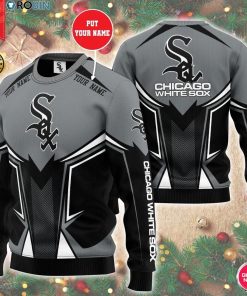 Personalized Name Mlb Chicago White Sox 3D Print Wool Sweater