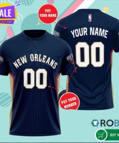 Personalized New Orleans Pelicans 3D All Over Print T Shirt