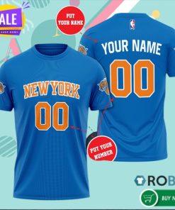 Personalized New York Knicks Team 3D All Over Print T Shirt Personalized New York Knicks Team 3D All Over Print T Shirt