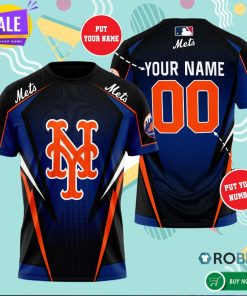 Personalized New York Mets Baseball Team 3D All Over Print T Shirt Personalized New York Mets Baseball Team 3D All Over Print T Shirt