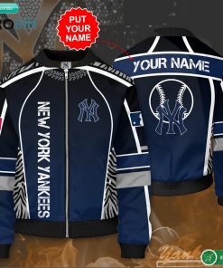 Personalized New York Yankees Baseball Team Bomber Jacket 3D