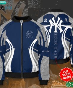 Personalized New York Yankees Bomber Jacket 3D