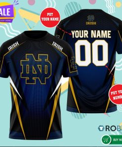 Personalized Notre Dame Fighting Irish 3D All Over Print T Shirt Personalized Notre Dame Fighting Irish 3D All Over Print T Shirt