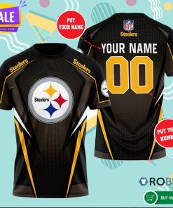 Personalized Pittsburgh Steelers 3D All Over Print T Shirt