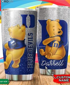 Personalized Pooh Duke Blue Devils Tattoo 20oz Tumbler
