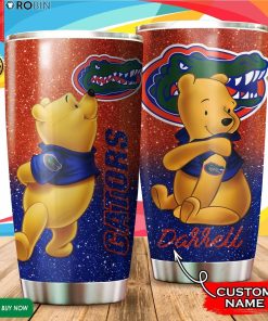 Personalized Pooh Florida Gators Tattoo 20oz Tumbler