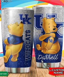 Personalized Pooh Kentucky Wildcats Tattoo 20oz Tumbler Personalized Pooh Kentucky Wildcats Tattoo 20oz Tumbler