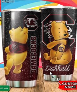Personalized Pooh South Carolina Gamecocks Tattoo 20oz Tumbler