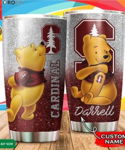 Personalized Pooh Stanford Cardinal Tattoo 20oz Tumbler