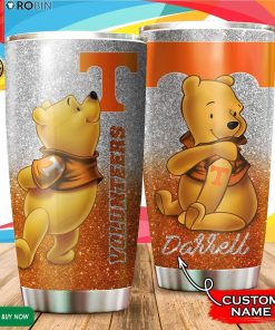 Personalized Pooh Tennessee Volunteers Tattoo 20oz Tumbler