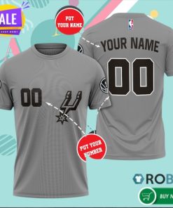 Personalized San Antonio Spurs 3D All Over Print T Shirt