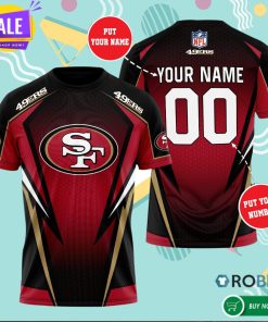 Personalized San Francisco 49ers 3D All Over Print T Shirt